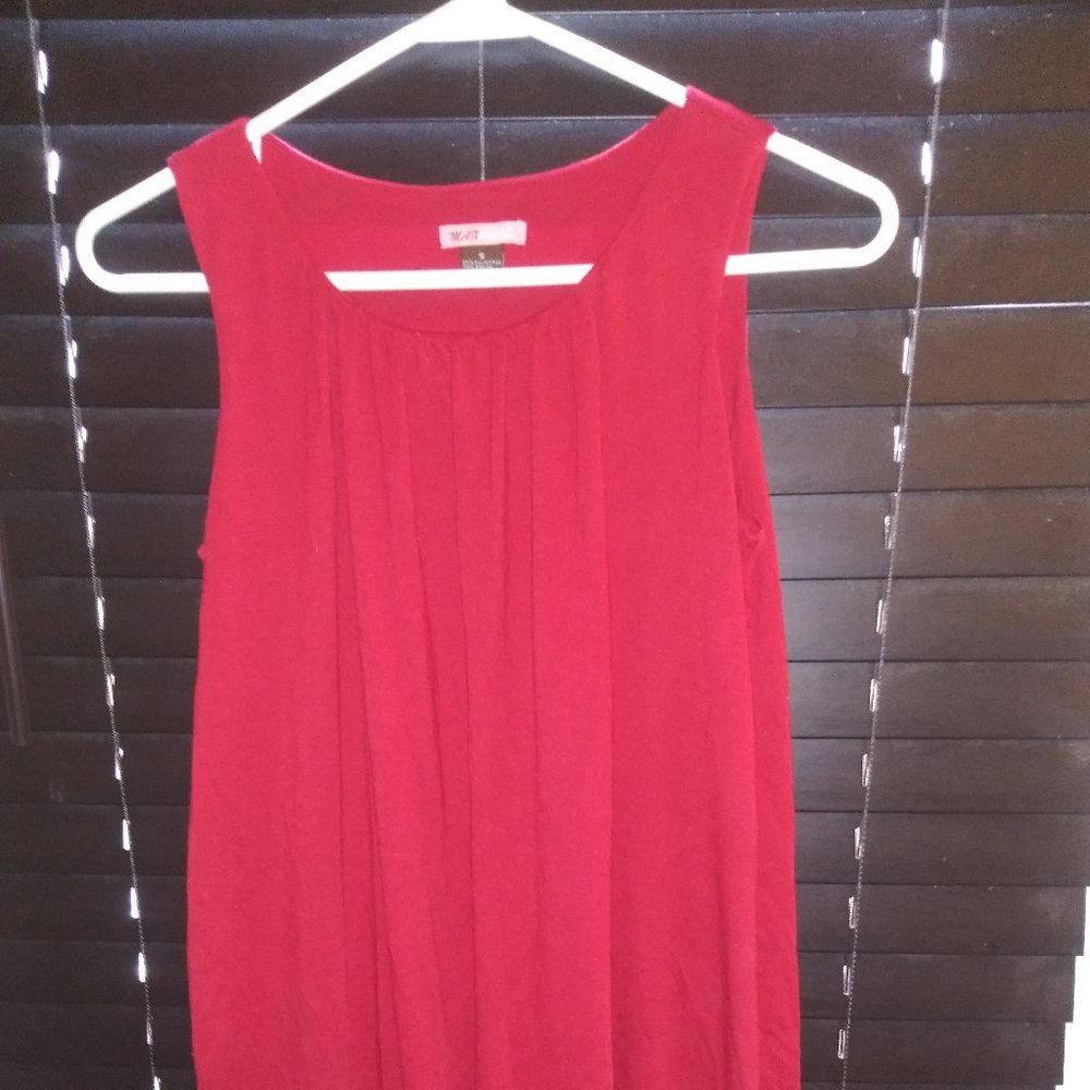 Max rave long sleeveless top